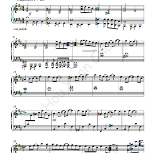 TVB Eye in the Sky Theme Song Piano Sheet