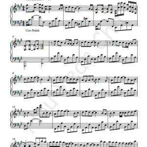 TVB Over Run Over Theme Song Piano Sheet