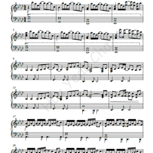 TVB Raising The Bar Theme Song Piano Sheet