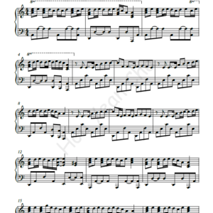 TVB Smooth Talker Theme Song Piano Sheet